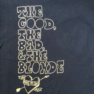 Hollister “The Good The Bad The Blonde” t shirt